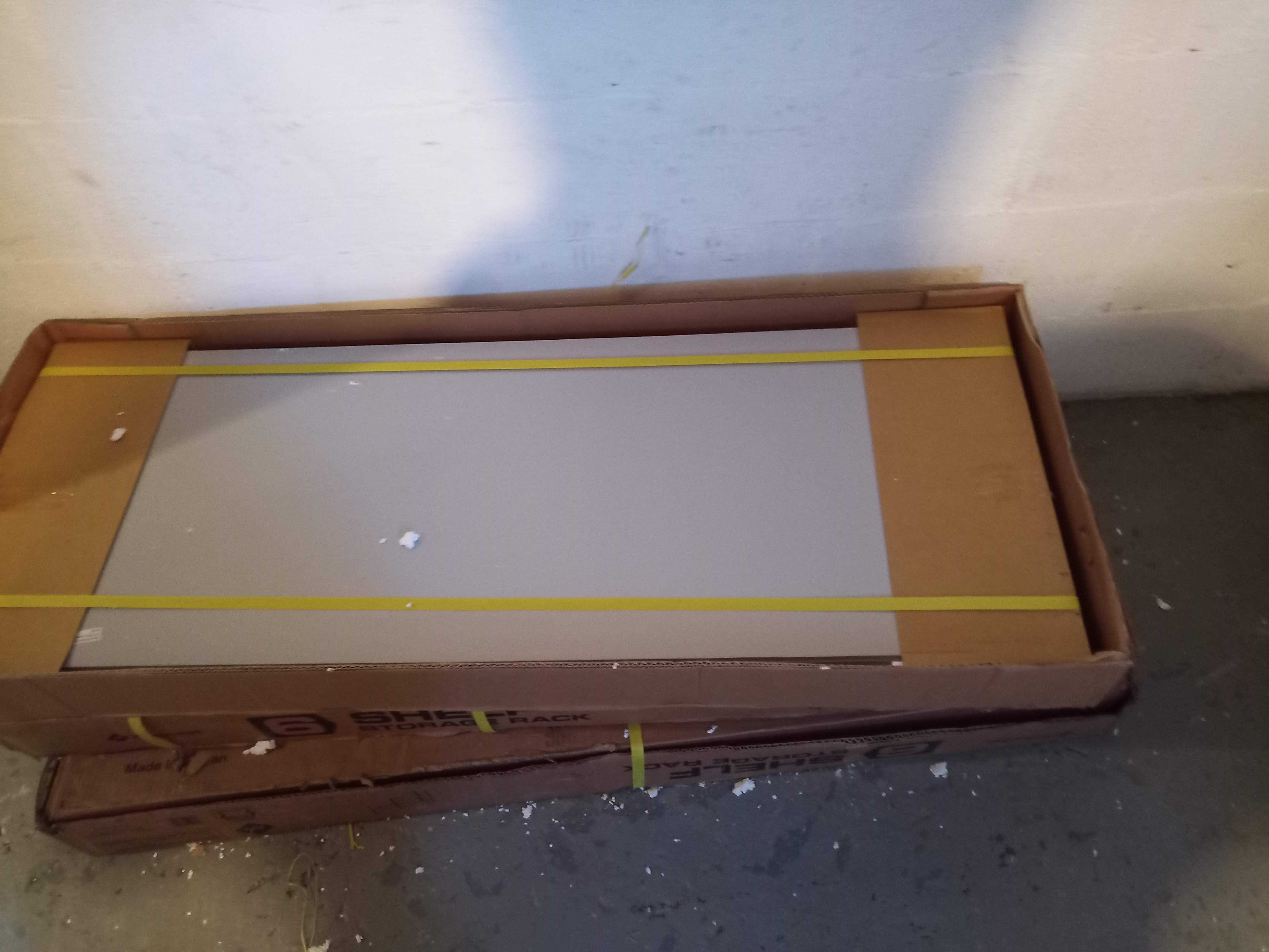 Actual Shelving Still in the Box