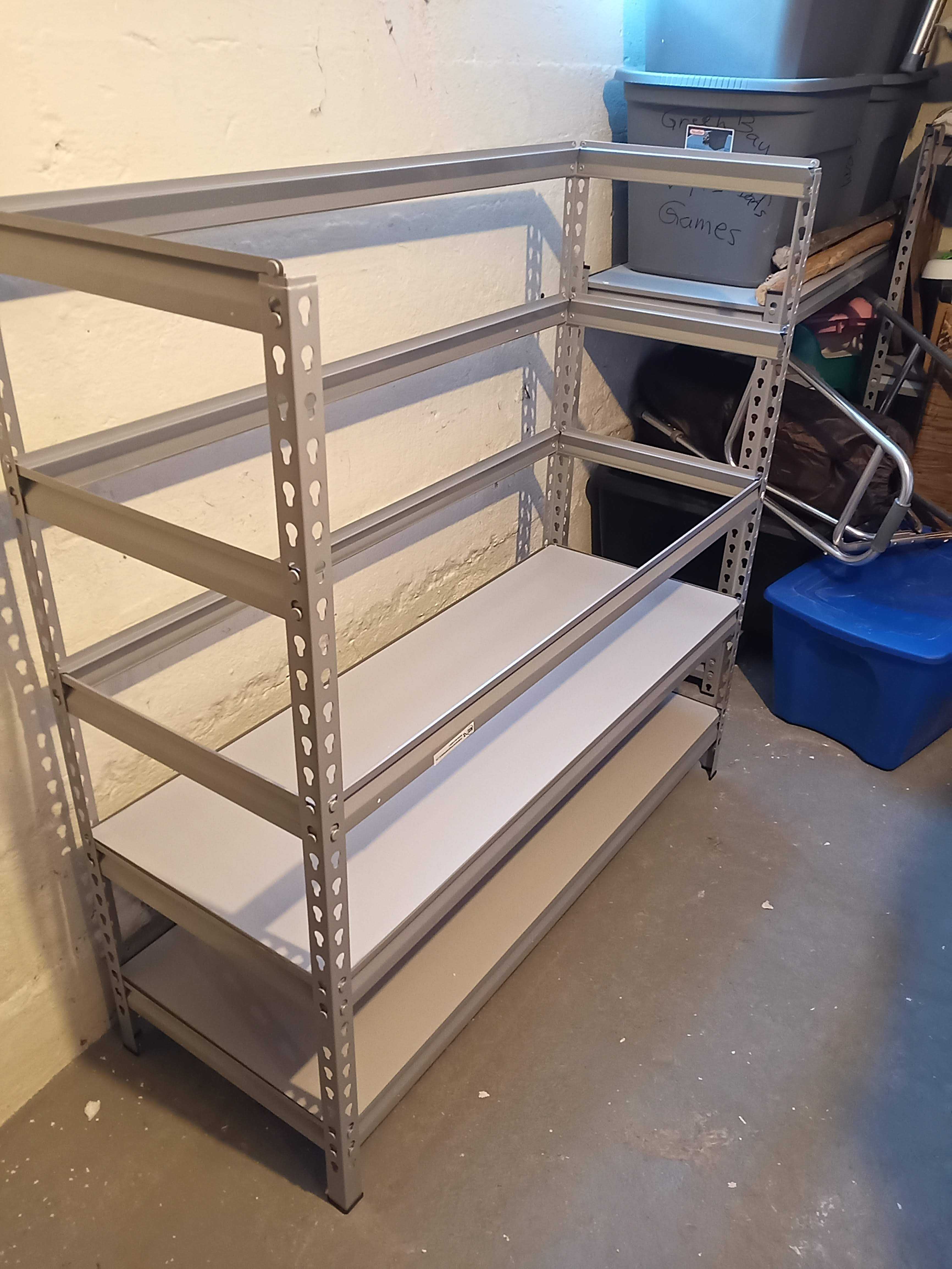 Prepping For Third Shelf